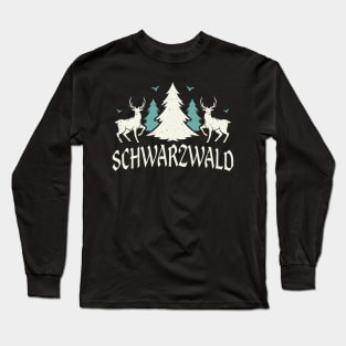 Black Forest Logo Swabia Home Long Sleeve T-Shirt